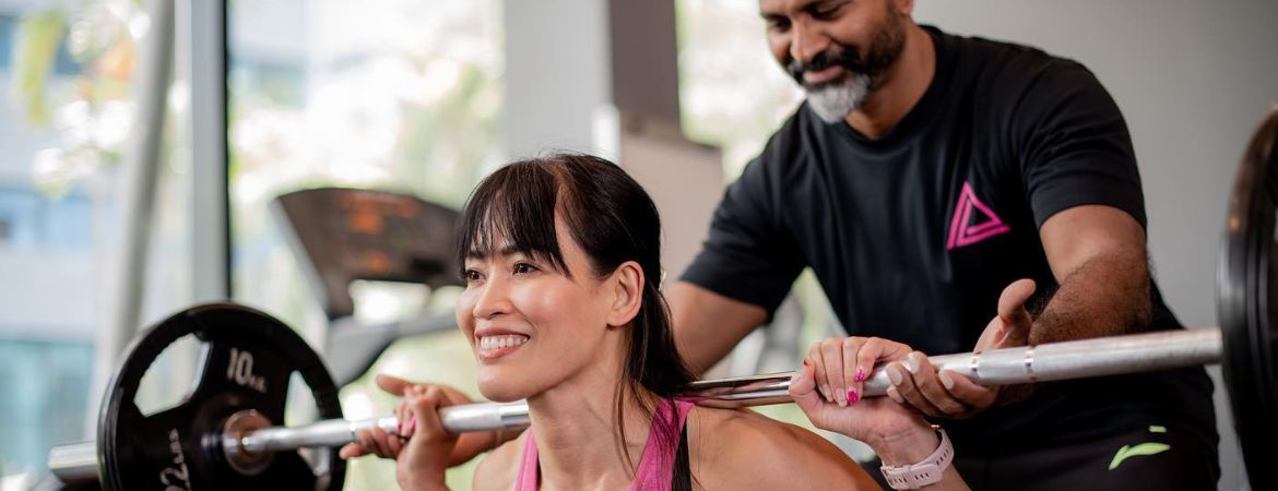 personal fitness trainer at home