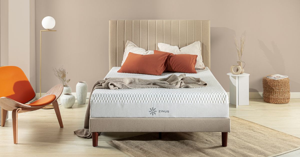 Zinus Latex Mattress - Top Natural Latex Mattress That Keeps You Feeling Cool