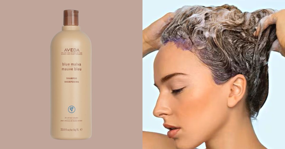 AVEDA Blue Malva Colour Shampoo - Nourishing Colour Changing Shampoo