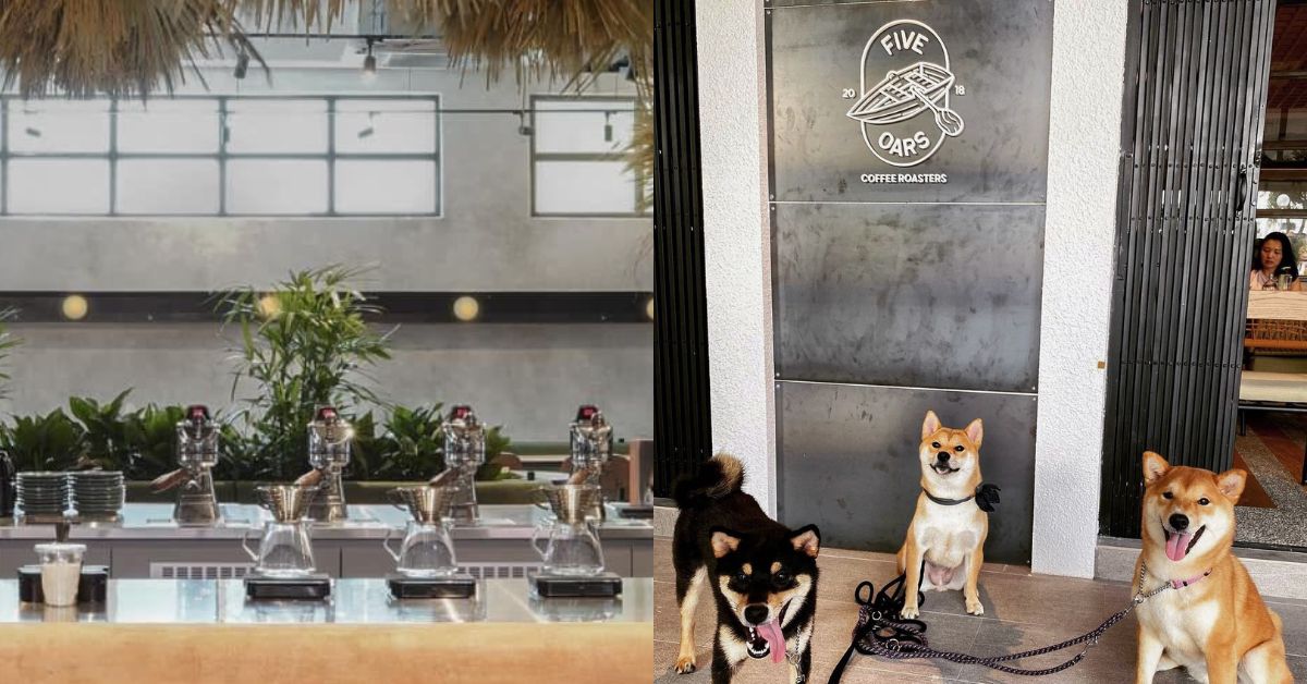 Five Oars Coffee Roasters - Pet friendly Café east coast singapore