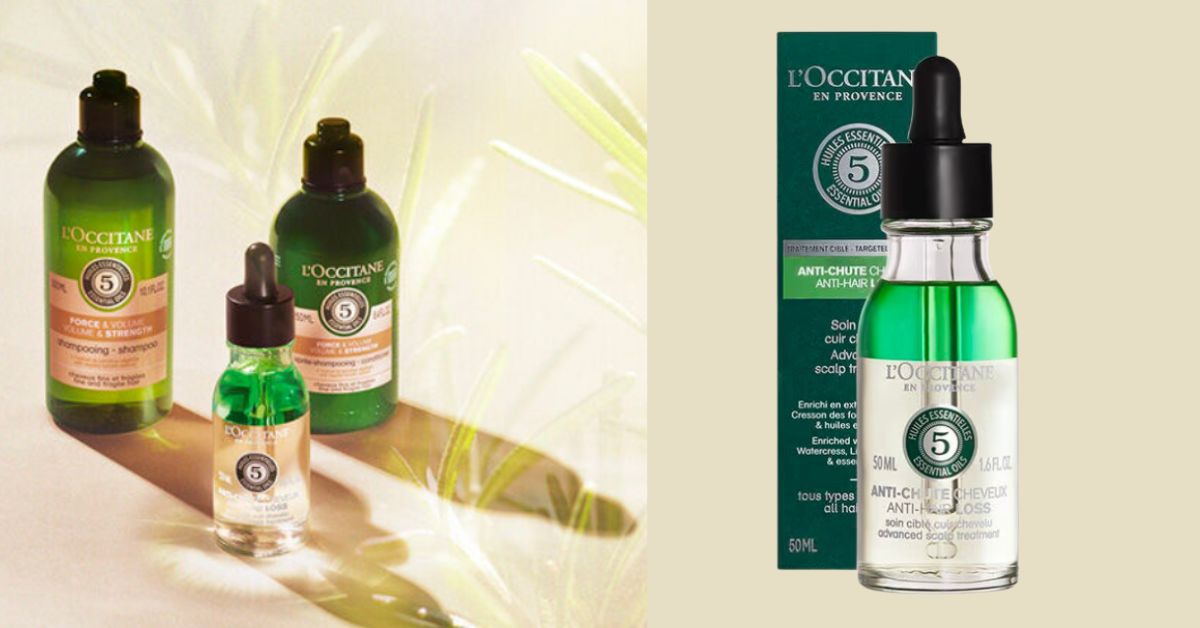 L’Occitane Anti-Hair Loss Treatment - Sustainable Hair Loss Treatment 