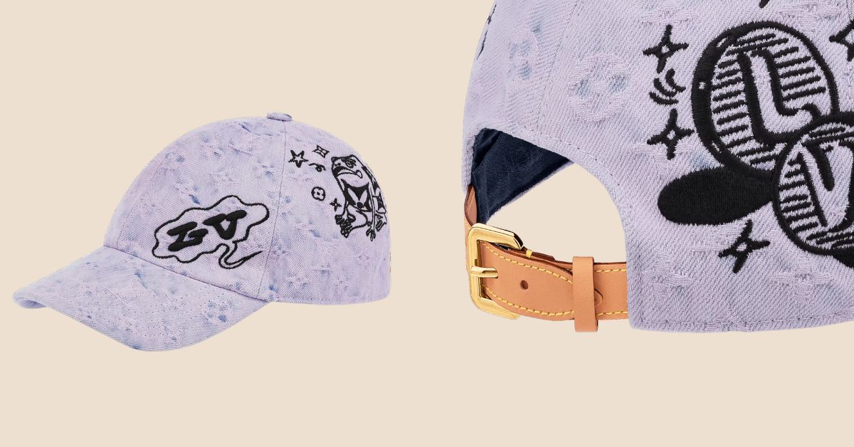 Louis Vuitton Denim MNG Bleached Cap