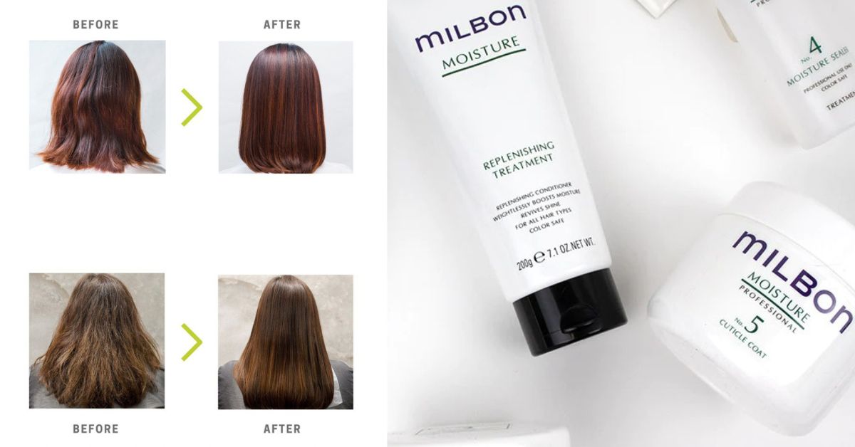 Milbon Treatment at Walking on Sunshine Salon