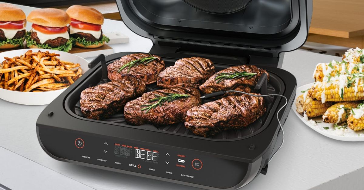 Kitchen: Ninja Foodi Smart XL 6-in-1 Indoor Grill