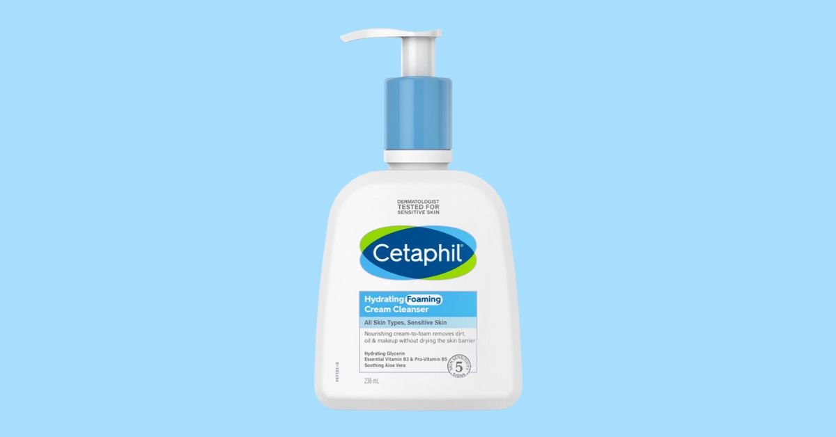 Cetaphil Hydrating Foaming Cream Cleanser